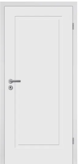 HORI Zimmertür Alicante 1 Weißlack RAL9010 Röhrenspan Eckkante 0