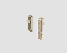 EGGER Zwischenstück Cubical Eiche hellgrau 6 cm 0