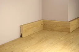 tilo MDF-Sockelleiste Eiche Nox foliert 0