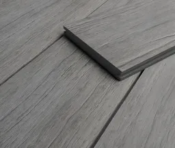 HORI Terrassendielen Komplettset WPC Barbados Massiv hellgrau 19 x 140 mm 0