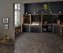 PARADOR Klick-Vinylboden SPC Trendtime 5 Mineral black Mineralstruktur Fliese 0