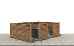 HORI Holz-Steckzaun GARDO Füllprofil 12