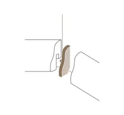 PARADOR Innenecke Alu-Optik Typ 1 für SL 4 0