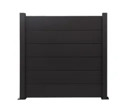 HORI WPC Sichtschutzzaun Stecksystem XXL Komplettset 0