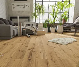HORI Parkett 300 Eiche Cottage Vintage stark gebürstet Landhausdiele matt versiegelt 5