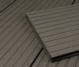 HORI Terrassendielen Komplettset WPC/BPC Massiv XXL grau 0