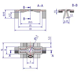 HORI Terrassendielen Komplettset WPC Malta Hohlkammer braun fein geriffelt / grob genutet 21 x 145 mm 14