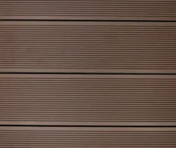 HORI Terrassendielen Komplettset WPC Malta Hohlkammer braun fein geriffelt / grob genutet 21 x 145 mm 6