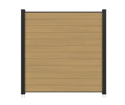 NewTechWood WPC Sichtschutzzaun Stecksystem Portland 0
