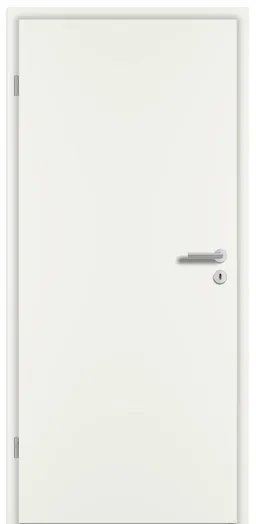 PRÜM Zimmertür Weißlack RAL9010 Röhrenspanplatten Eckkante 0