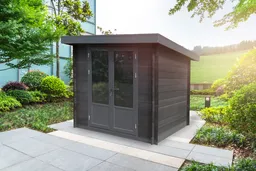 HORI Gartenhaus WPC Pultdach 0