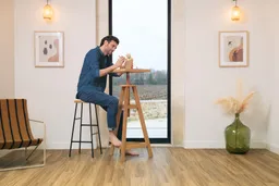 Gerflor Klebe-Vinylboden massiv Virtuo 55 Qaja Honey Landhausdiele 0