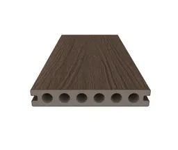 NewTechWood Terrassendielen WPC Hohlkammer Deluxe Oldwood Ipe tiefe Prägestruktur / glatt gebürstet Co-Extrudiert 22,5 x 138 mm 2
