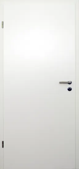 HORI Zimmertür Komplettset Aktion CPL Weißlack RAL9010 Röhrenspan kleine Rundkante 0