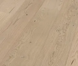 MEISTER Natureflex Holzboden HD 100 Eiche lebhaft cremeweiß gebürstet Landhausdiele 0