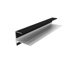 HORI Rhombus PRO Endprofil coextrudiert Anthrazit-schwarz 2