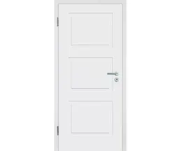 HORI Schallschutz Wohnungseingangstür Alicante 3 Signalweiß RAL9003 SK1 Designkante Vollspan 0