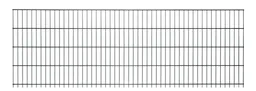 HORI Doppelstabmattenzaun S/HR 8/6/8 mm, Zaunfeld 201 x 163 cm anthrazit 0