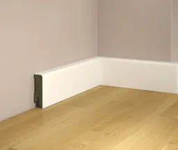 tilo MDF-Sockelleiste Weiß RAL9016 foliert 0