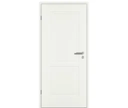 PRÜM Zimmertür ELEGANCE MODENA M2 Weißlack Exclusiv RAL 9010 Röhrenspan Eckkante 0
