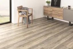 HORI Klick-Vinylboden HDF Kiefer gebürstet Landhausdiele 0