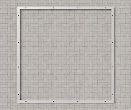 HORI Bodenrahmen für Gerätehaus 262 x 262 cm 0