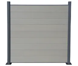 HORI WPC Sichtschutzzaun Stecksystem Safety Schutzummantelung 0