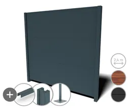 HORI Quietly Schallschutzzaun Stecksystem Komplettset 0