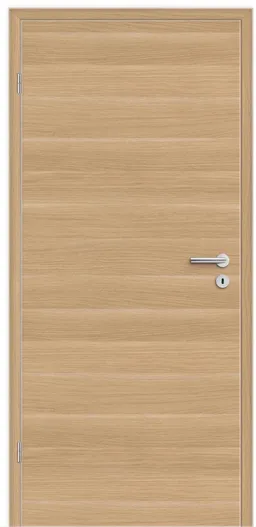 HORI Schallschutztür CPL Eiche natur quer SK1 Vollspan Rundkante 0