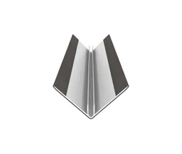 NewTechWood Castellation PRO Eckprofil coextrudiert Silver Gray 2