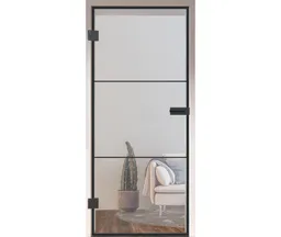 HORI Glastür Komplettset Loft Premium Plano Klarglas ESG 8 mm 0