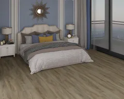 HORI Klebe-Vinylboden massiv Greyhound Eiche Holzstruktur Landhausdiele 0