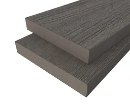 HORI Verkleidungsbretter WPC Massiv Wood Feeling Co-Extrudiert  22,5x138mm grau 0
