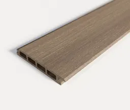 HORI WPC Fassadenverkleidung Hohlkammer braun bi-color co-extrudiert 138x20mm 0