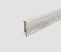 EGGER MDF-Kern Sockelleiste L583 passend zu Fußboden Charlotte Eiche hellgrau 0
