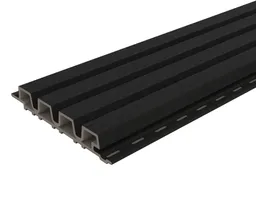 HORI WPC Fassadenprofil Rhombus Premium Small 33 x 215 mm anthrazit-schwarz 0