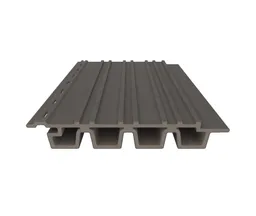 NewTechWood WPC Fassadenprofil Castellatio PRO35 33 x 215 mm Silver Grey 0