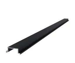 HORI WPC Sichtschutzzaun Stecksystem Abdeckleiste für Alupfosten 0