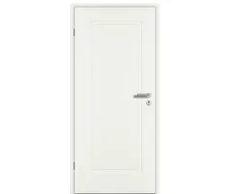 PRÜM Zimmertür ELEGANCE MODENA M1 Weißlack Exclusiv RAL 9010 Röhrenspan Eckkante 0