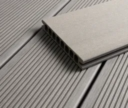HORI Terrassendielen WPC Royal Hohlkammer hellgrau 21 x 145 mm 4