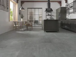 HORI Klick-Hartvinylboden Rigid SPC XXL Fliesenformat Pelle di Elefante Steinstruktur 0