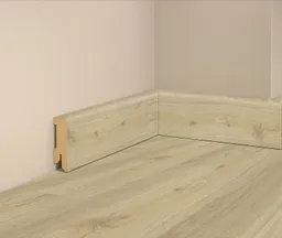 tilo MDF-Sockelleiste Eiche Porzellan foliert 0