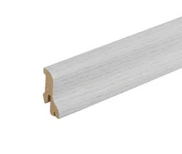 HORI Sockelleiste Esche Dekor weiss 0