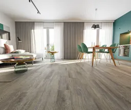 HORI Klick-Hartvinylboden Rigid SPC Eiche rustikal grau Hervey Bay Landhausdiele Holzstruktur 0