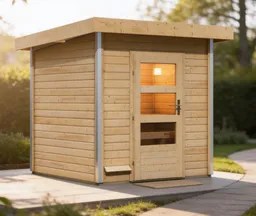 Karibu System-Sauna Komplettset Torge Fronteinstieg 38 mm 0