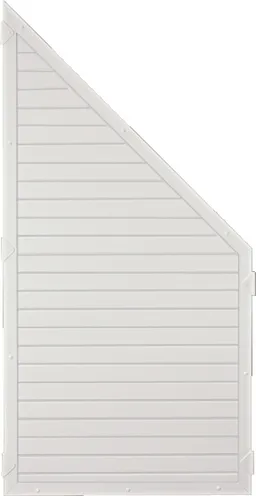 TETZNER & JENTZSCH Sichtschutzzaun Lightline KS-Zaunelement Ecke 0