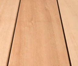 HORI Terrassendielen Komplettset Bangkirai Standard beidseitig glatt 25 x 145 mm 1