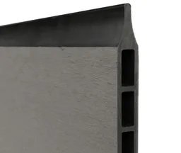 HORI Design WPC Sichtschutzzaun Stecksystem Zaun Komplettset 7