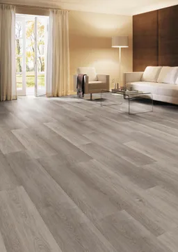 HORI Klick-Vinylboden HDF Eiche Fulda gebürstet Landhausdiele 0