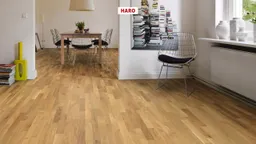 HARO Parkett 2500 Eiche Favorit strukturiert Schiffsboden 3